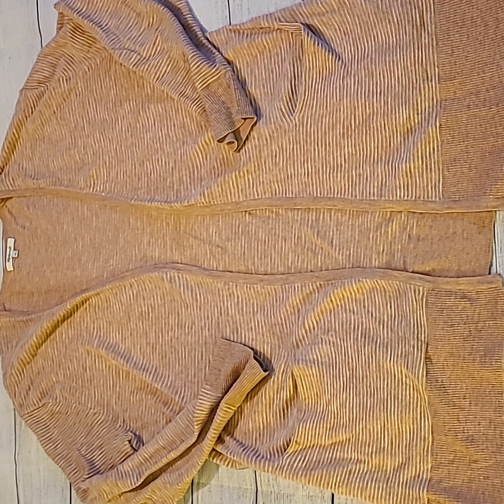 Gently Worn Madewell Striped Open Cardigan